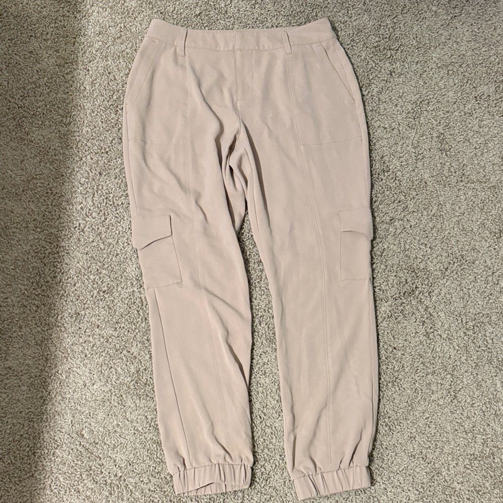 Casual Beige Jogger Pants